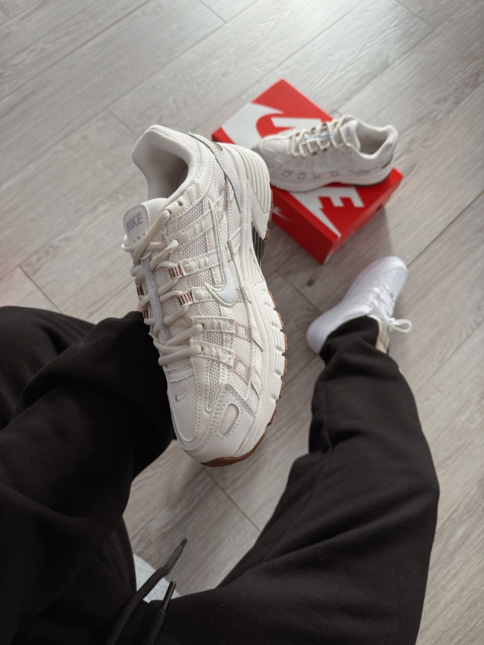 Nike P-6000 Summit White Light Bone - Зображення 3