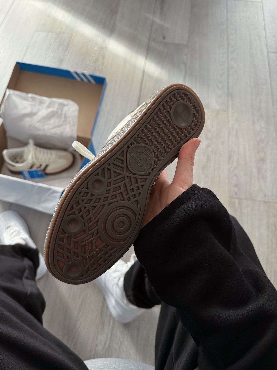 Adidas Handball Spezial Brown Cream White - Зображення 6