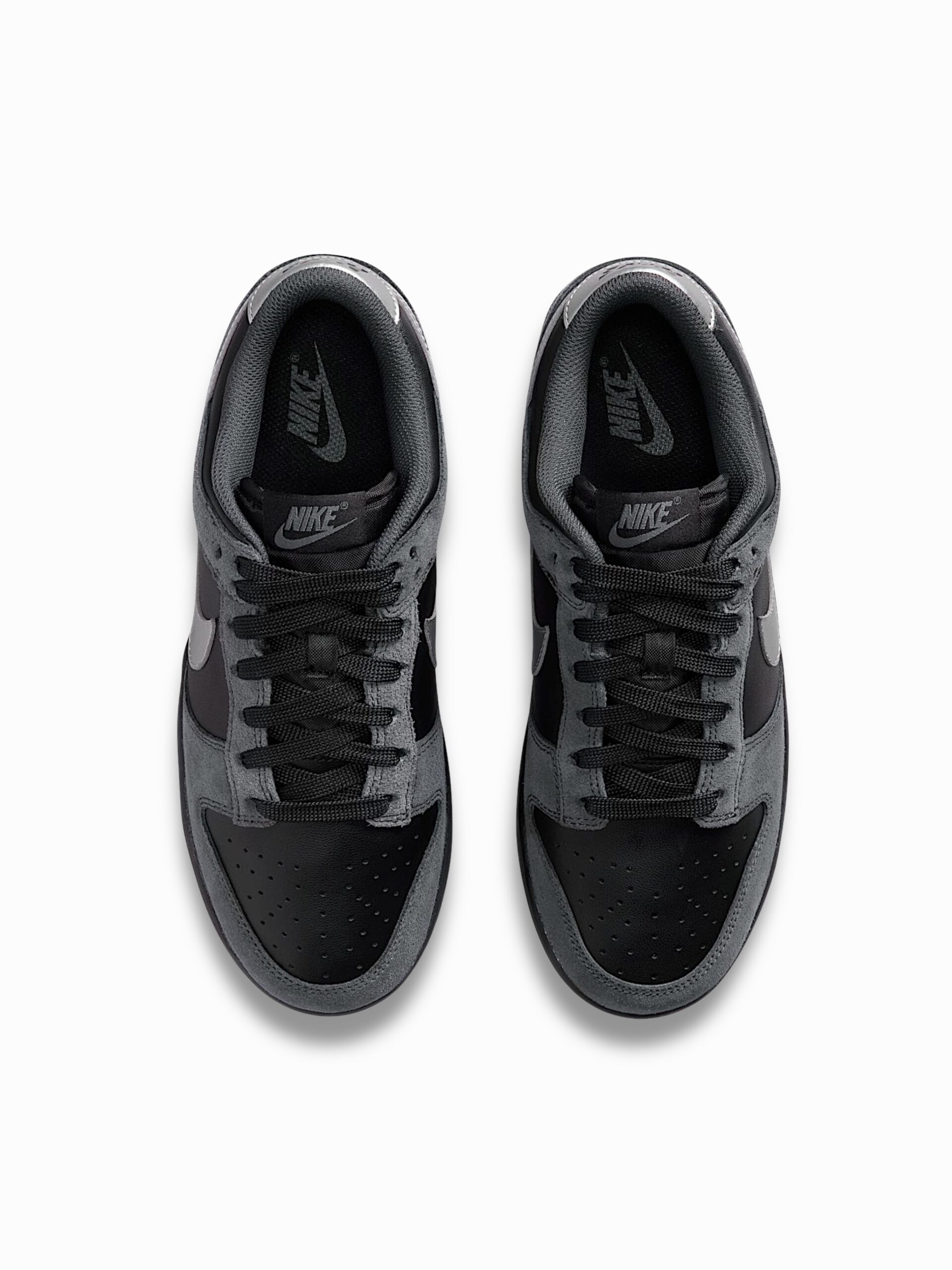 Nike Dunk Low Black Anthracite Silver - Зображення 4