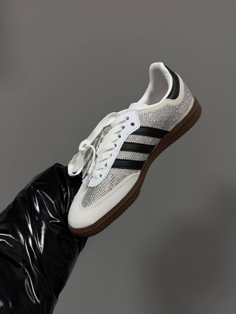 Adidas Samba Light Grey Swarovski - Зображення 5