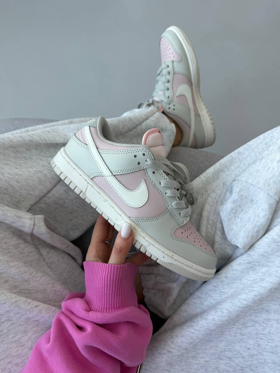 Nike Sb Dunk Pink Grey