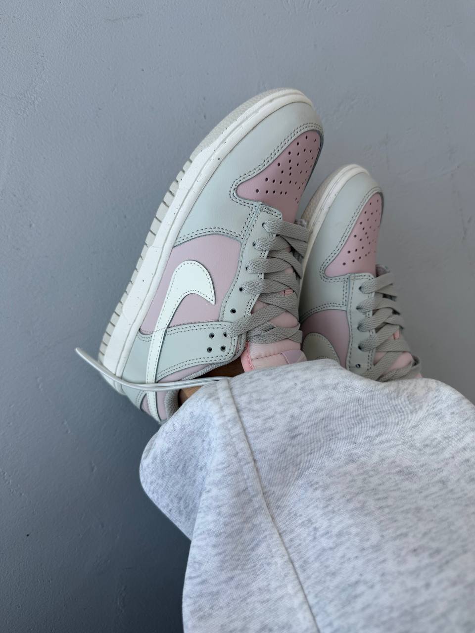 Nike Sb Dunk Pink Grey - Зображення 3