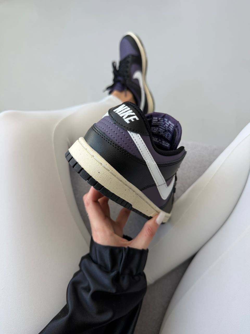 Nike Sb Dunk Purple Black - Зображення 7