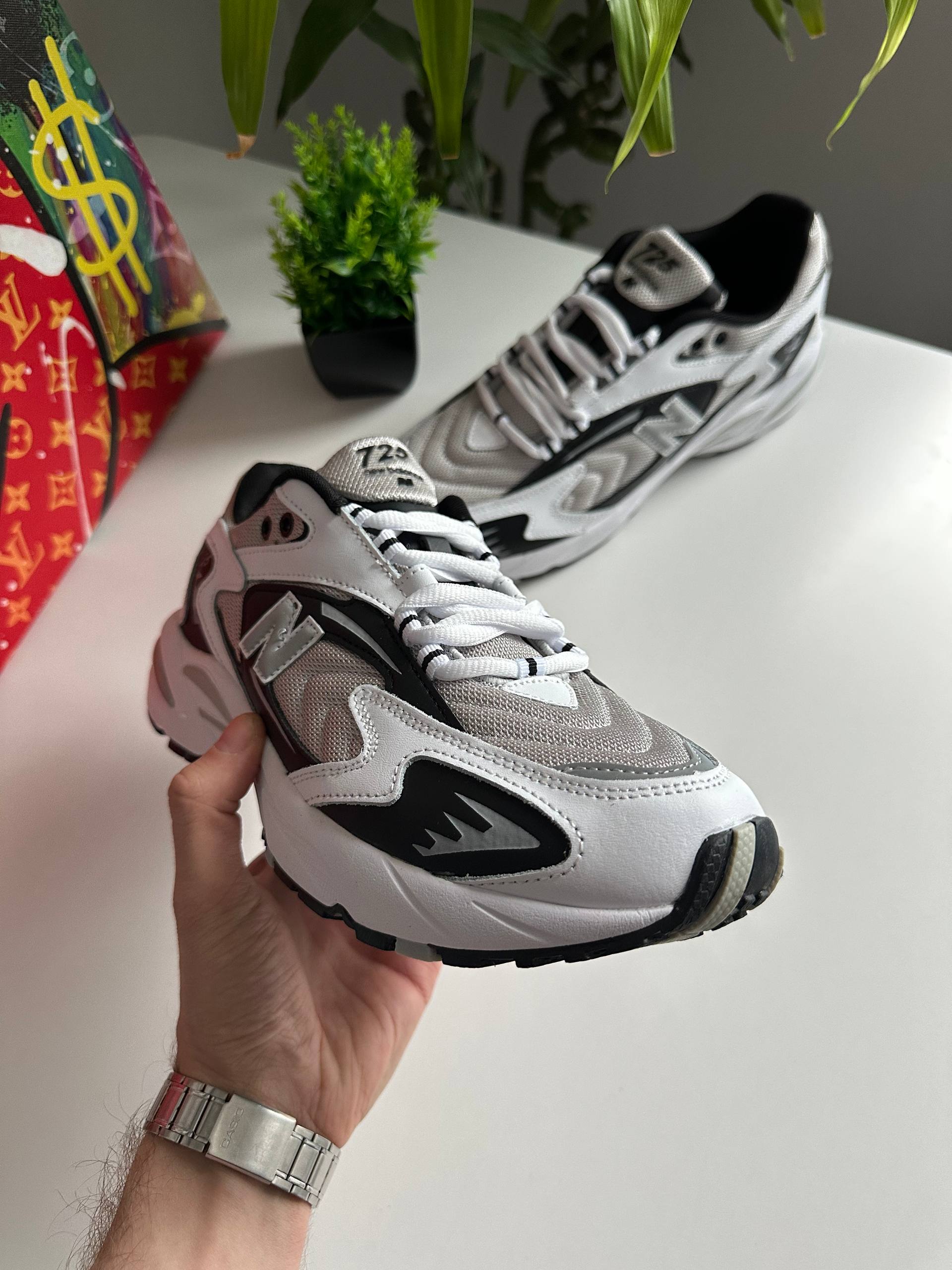 New Balance 725 White Grey Black - Зображення 4