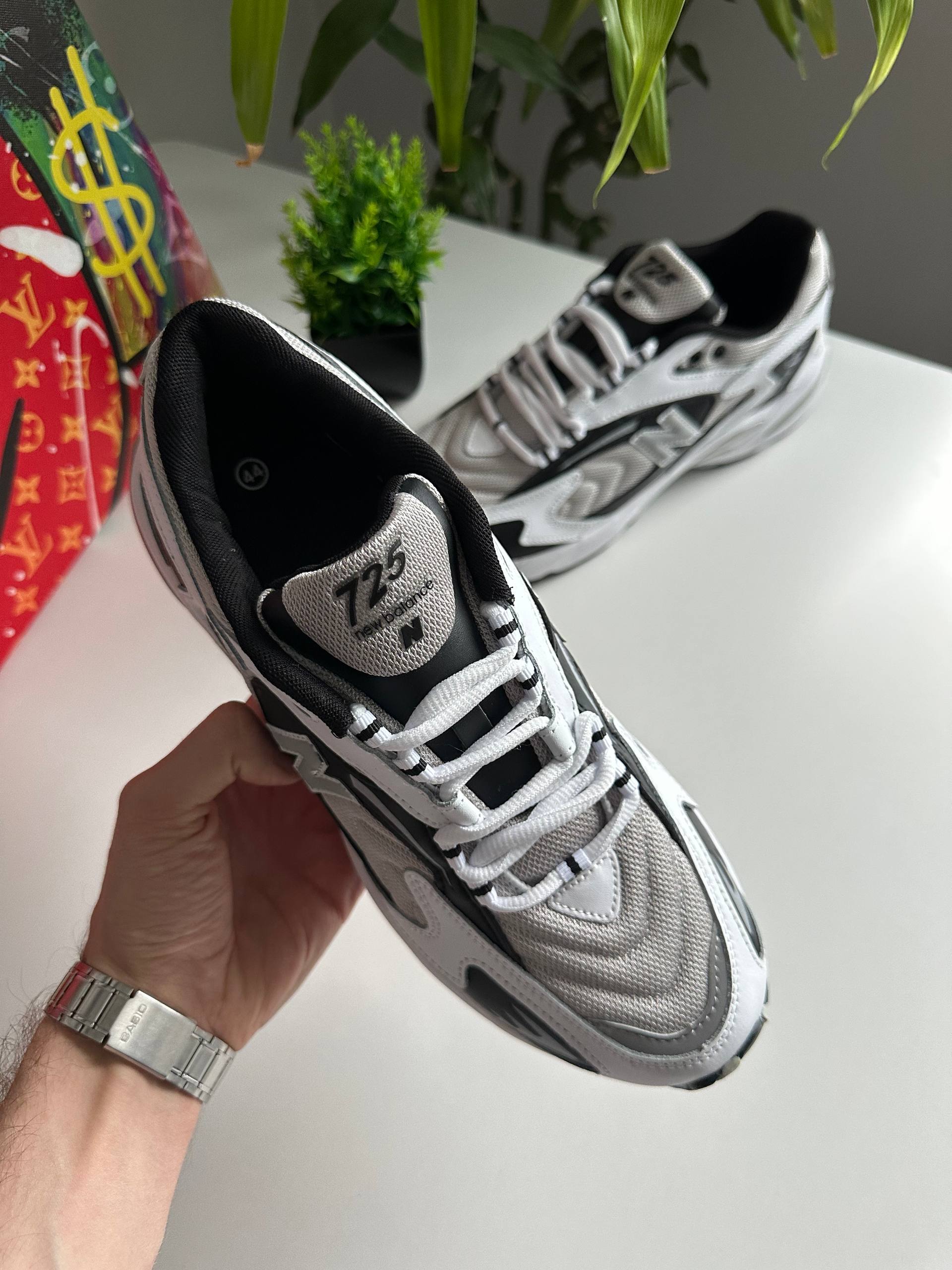 New Balance 725 White Grey Black - Зображення 3