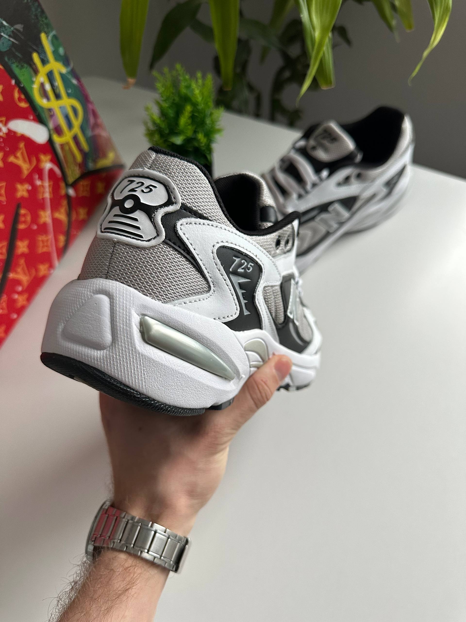 New Balance 725 White Grey Black - Зображення 6