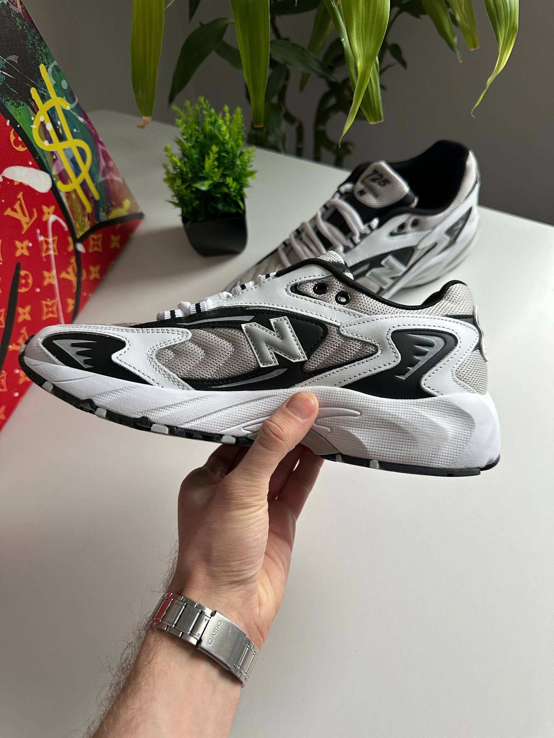 New Balance 725 White Grey Black - Зображення 2