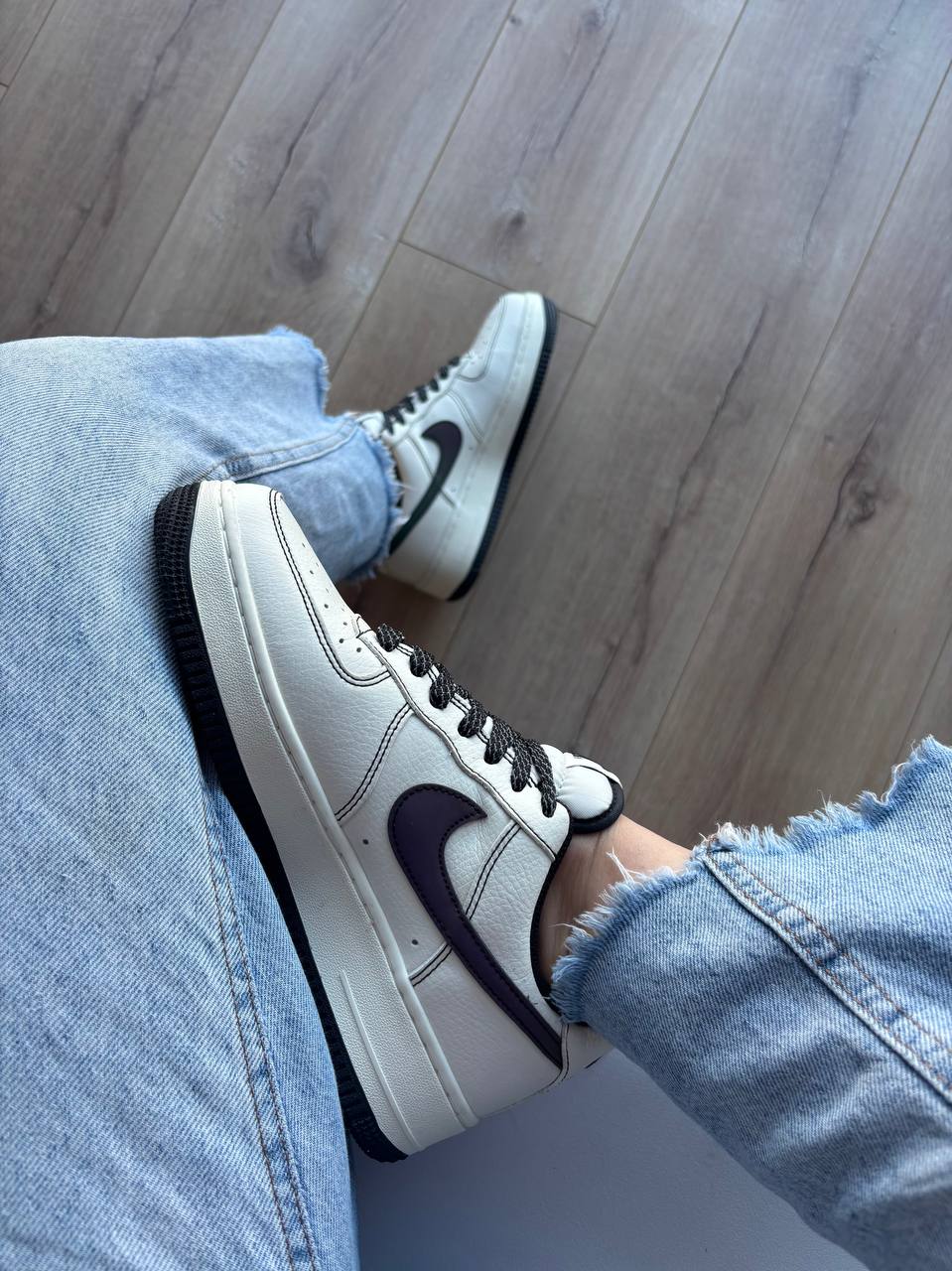 Nike Air Force 1 Low x Undefeated Beige Gradient - Зображення 6