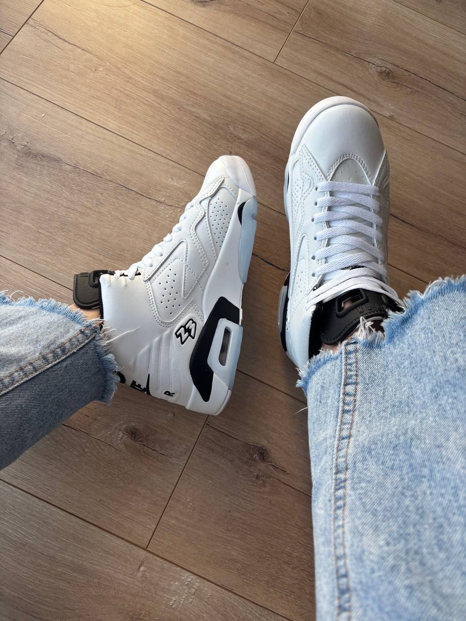 Jordan 6 MVP White Black - Зображення 4