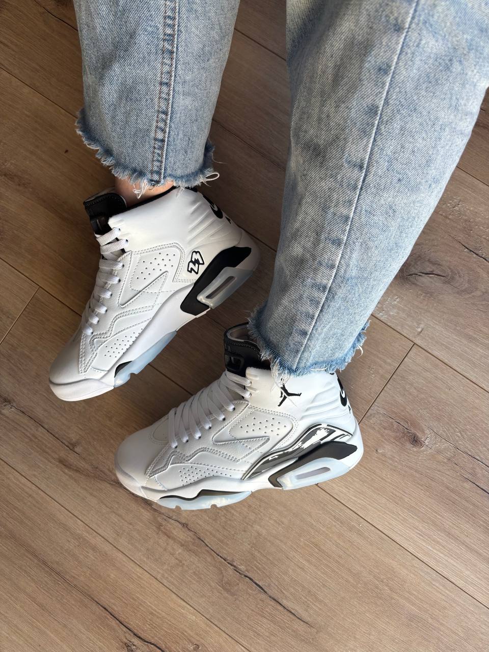 Jordan 6 MVP White Black - Зображення 2