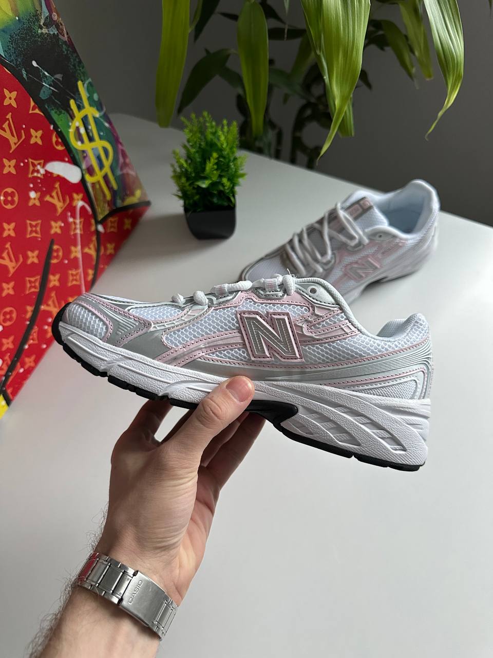 New Balance 740 White Silver Pink - Зображення 2