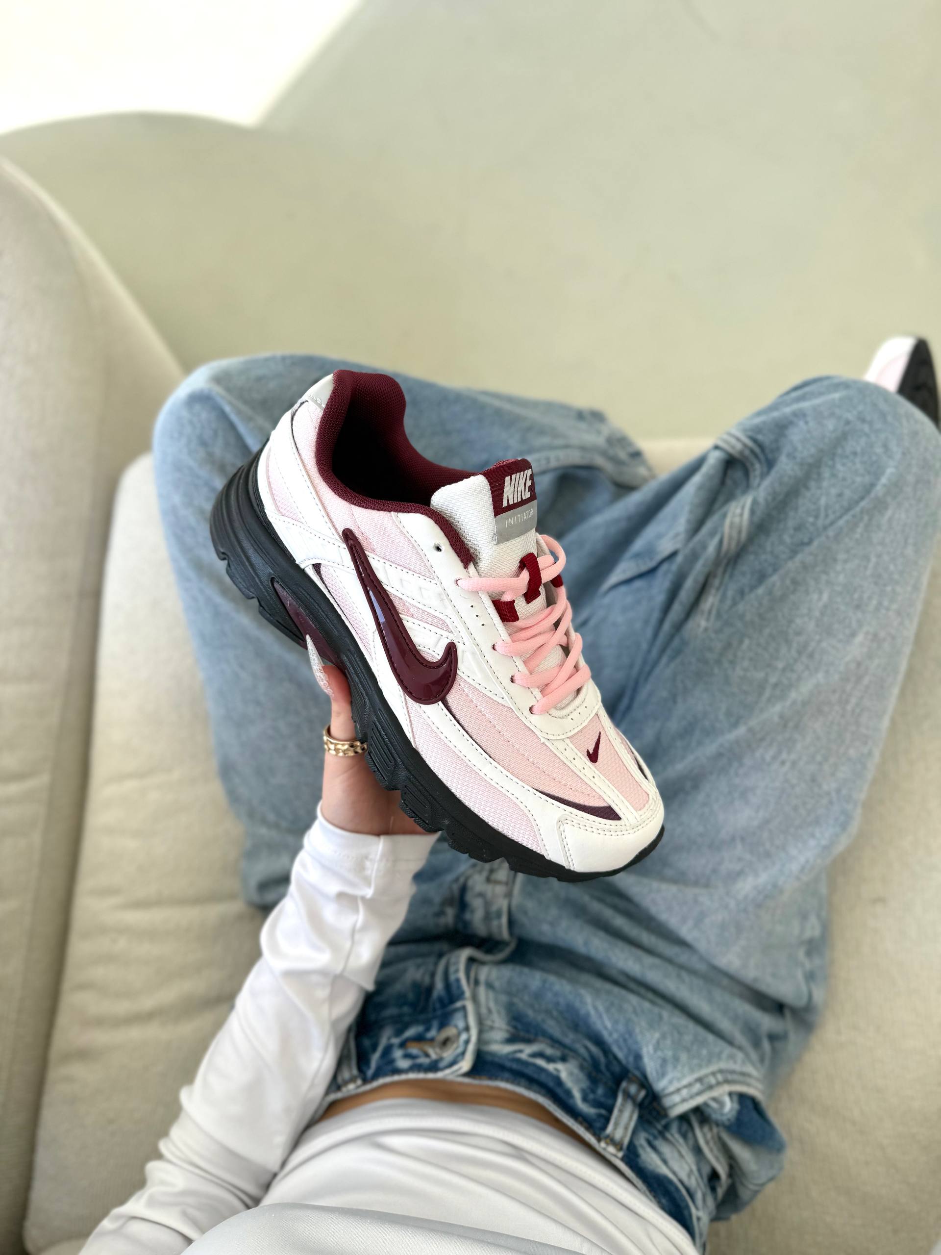 Nike Initiator Pink Black Bugrundy - Зображення 3