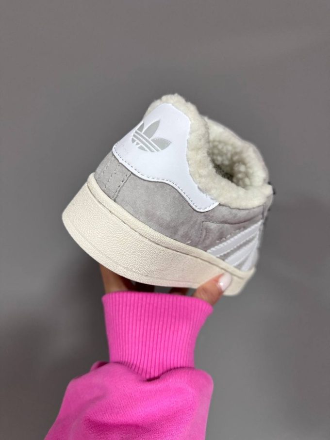 Adidas Campus Light Grey Fur - Зображення 4