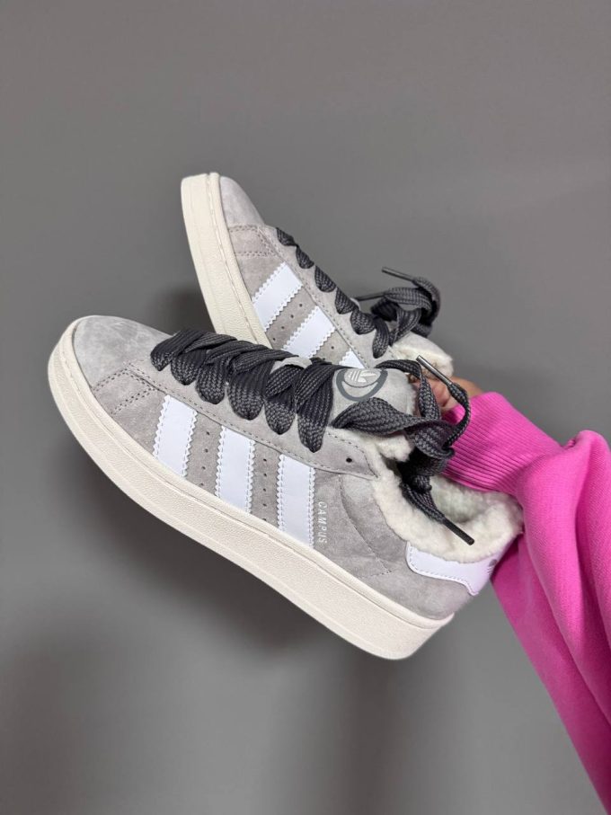 Adidas Campus Light Grey Fur - Зображення 6