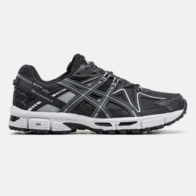 Asics Gel-Kahana 8 Black White Gore-Tex - Зображення 2