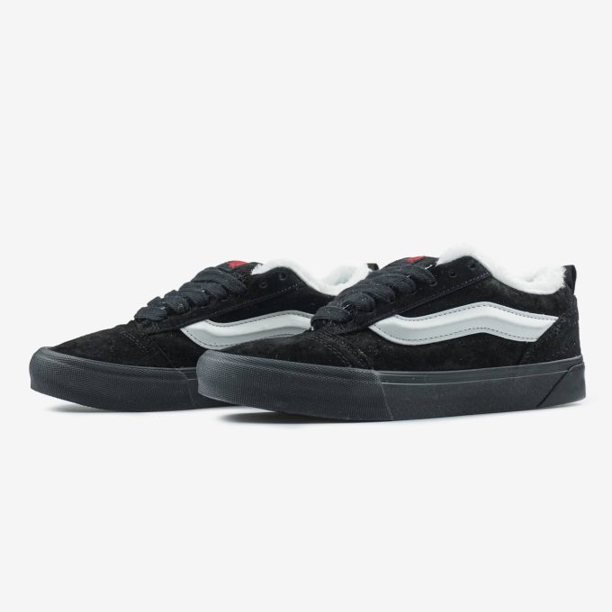 Vans KNU Skool Black Fur - Зображення 3
