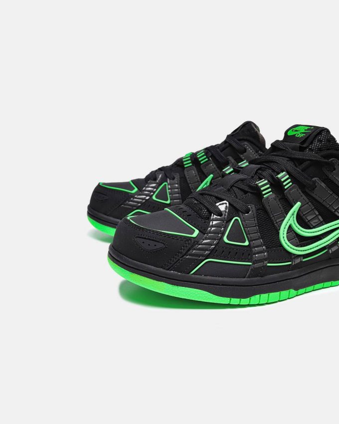 Off-White x Nike Air Rubber Dunk Green Strike - Зображення 4