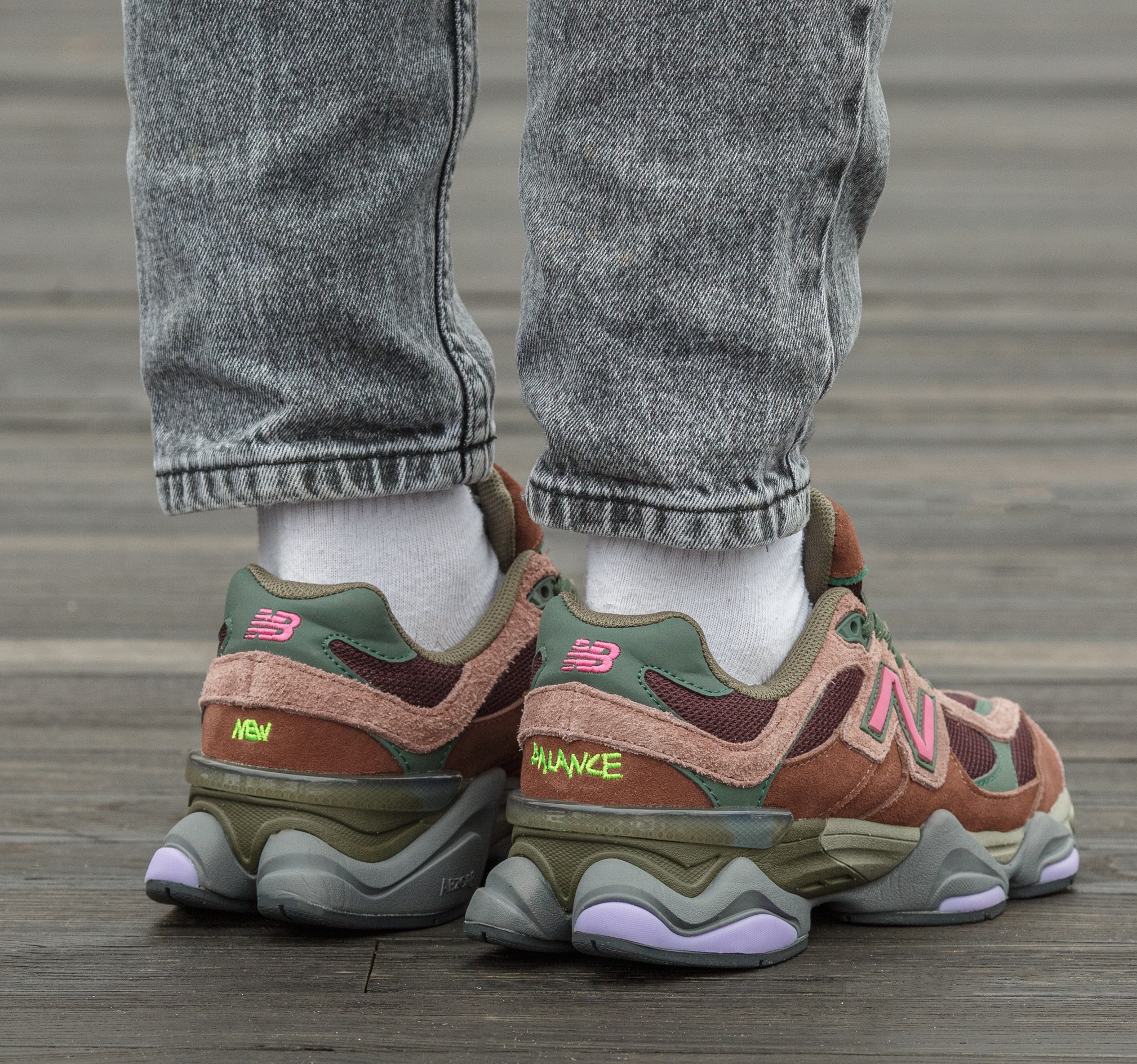 New Balance 9060 Burgundy Pink - Зображення 5
