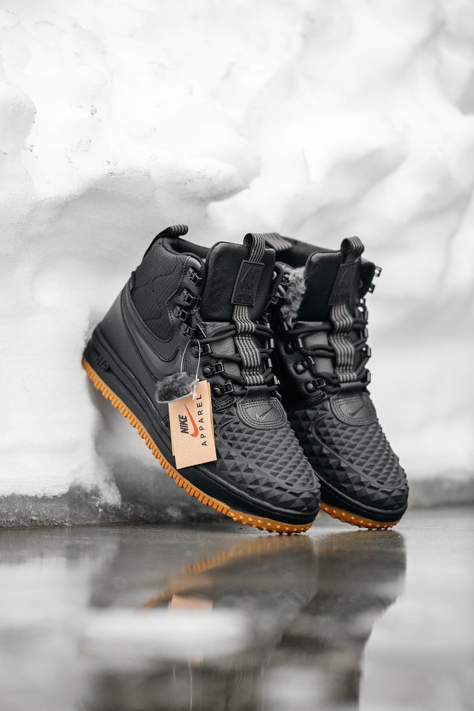 Nike Lunar Force Duckboot Black Fur - Зображення 3