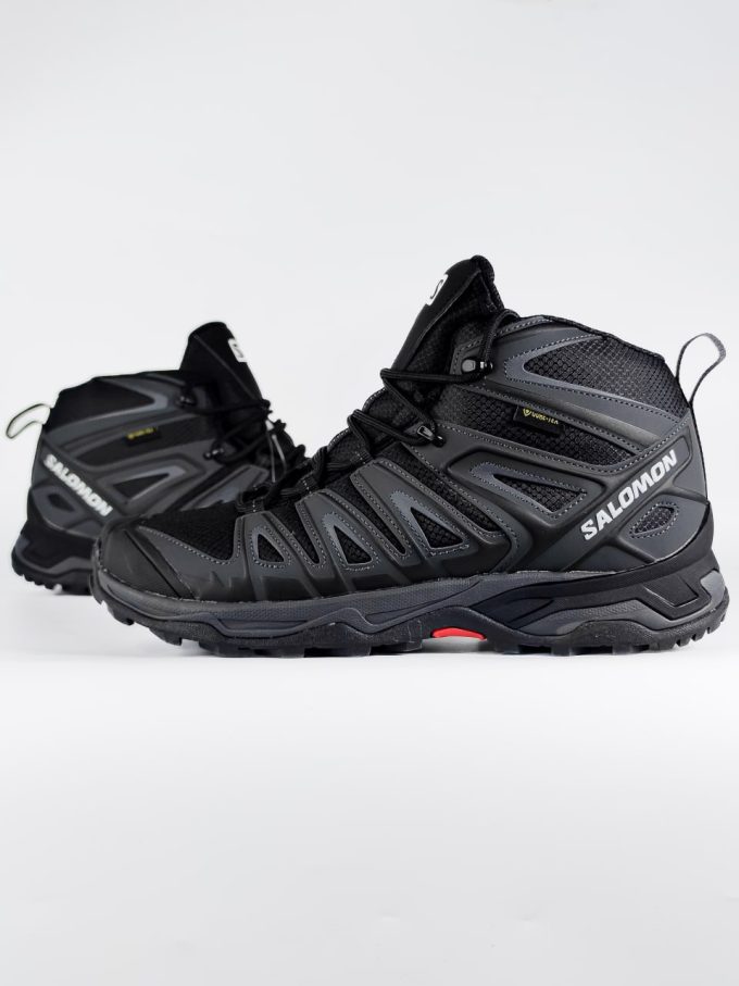 Salomon X Ultra Pioneer Black-Grey  Fur - Зображення 4