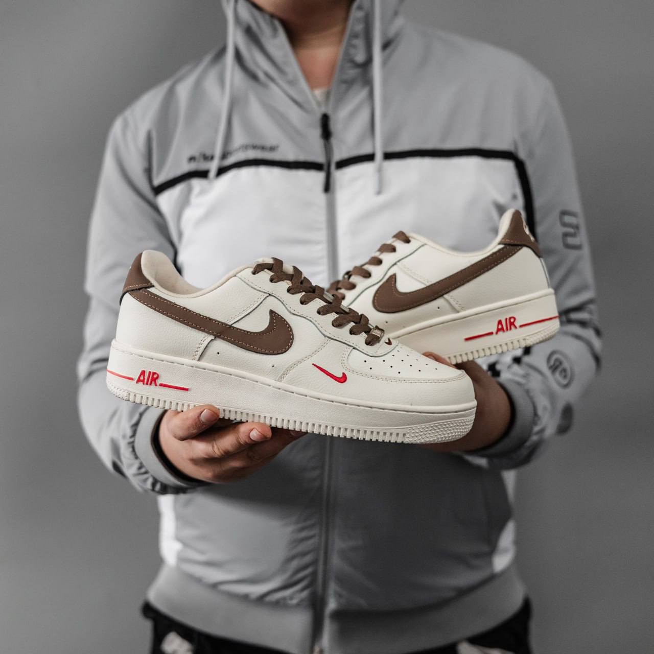 Nike Air Force 1 Yohood Rice White - Зображення 3
