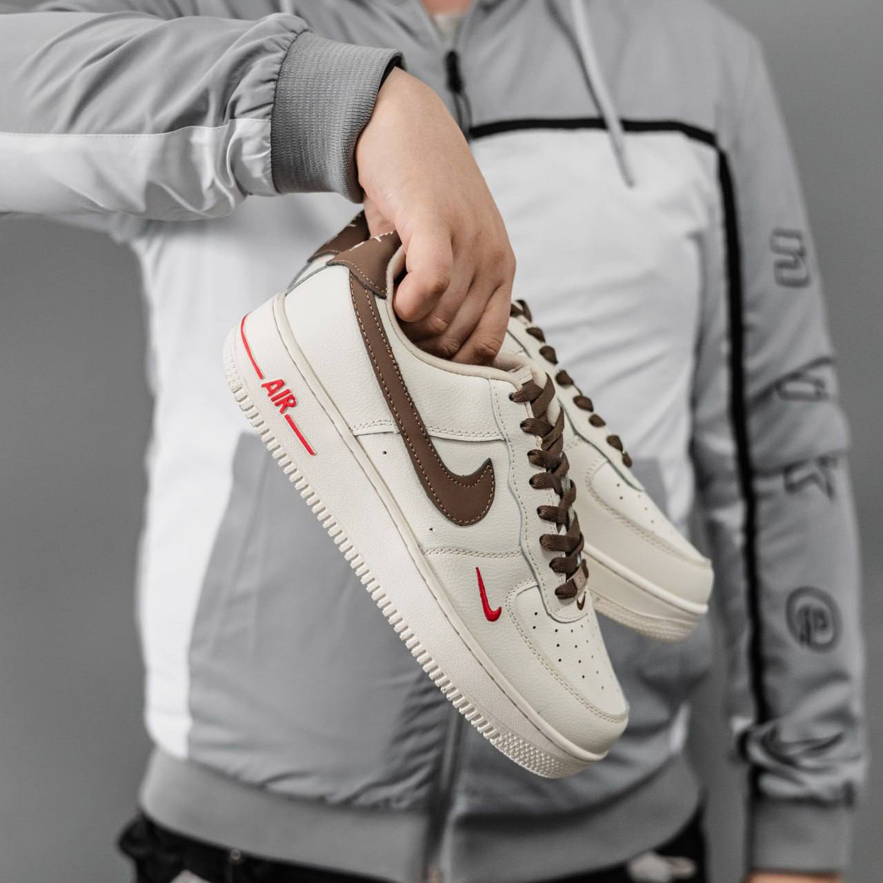 Nike Air Force 1 Yohood Rice White - Зображення 6
