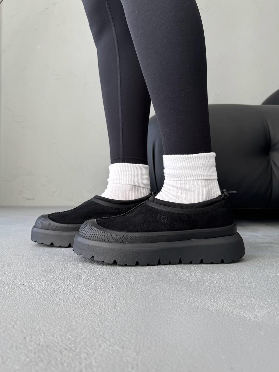 UGG Tasman Weather Hybrid Slipper 'Black