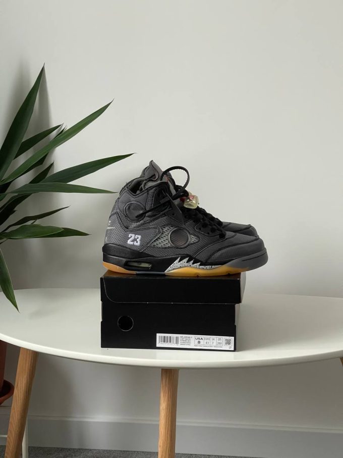 Jordan 5 Retro Off-White Muslin CT8480-001 - Зображення 7