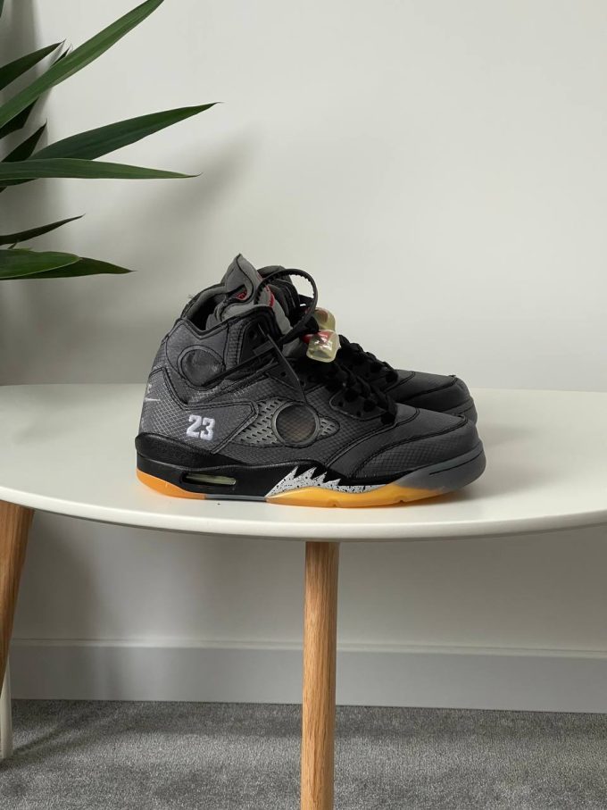 Jordan 5 Retro Off-White Muslin CT8480-001 - Зображення 8