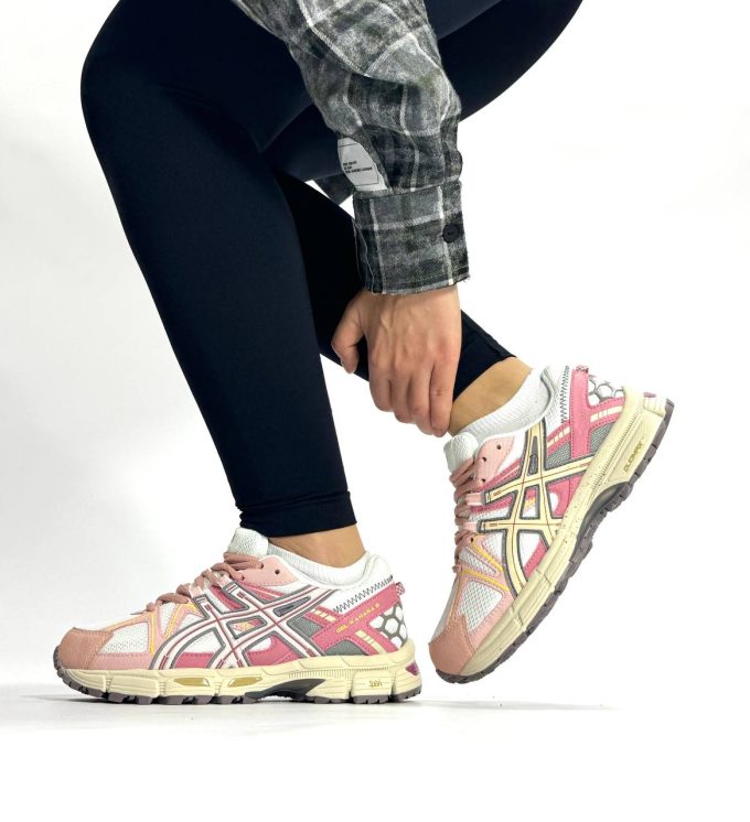 Asics Gel-Kahana 8 White Pink Marathon Running - Зображення 10
