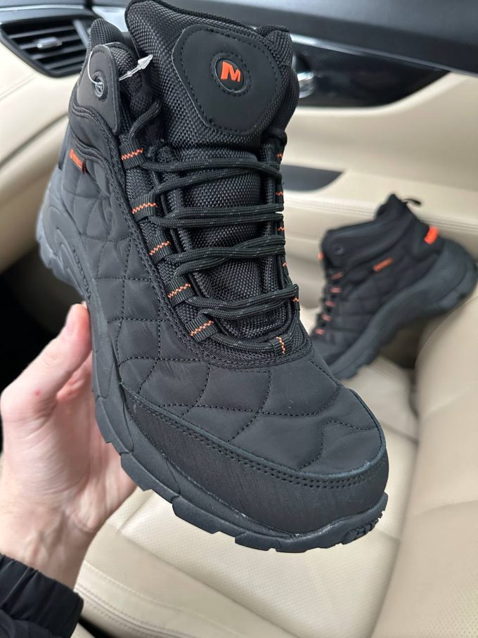 Merrell Ice Cup Moc II Black Orange Fur - Зображення 5