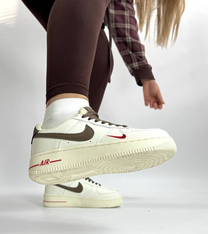 Nike Air Force 1 Yohood Rice White - Зображення 11