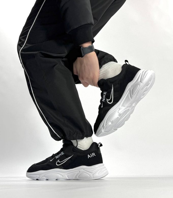 Nike Air Black White - Зображення 4