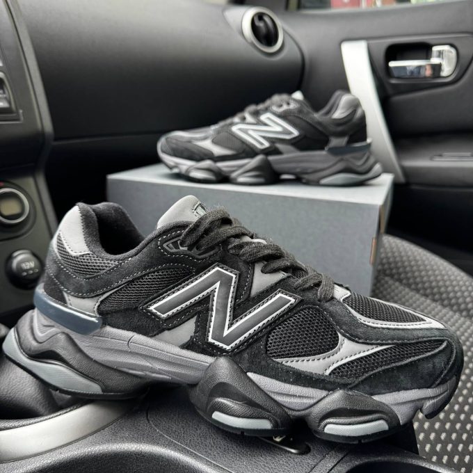 New balance 9060 black grey - Зображення 2