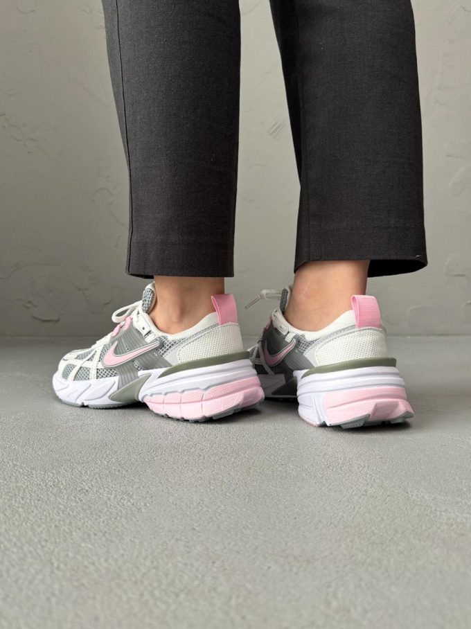 Nike V2K Runtekk Beige/Grey/Pink - Зображення 6