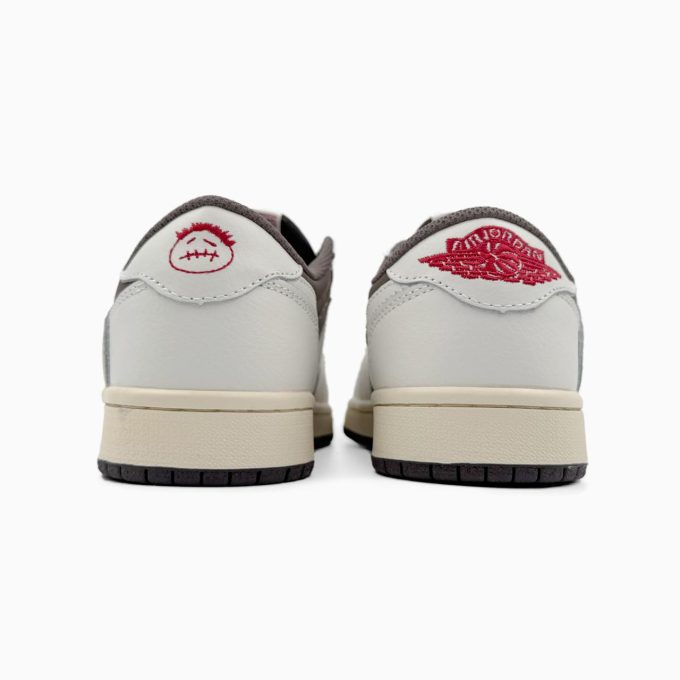 Nike Air Jordan 1 Low x Travis Scott Beige/Gray - Зображення 14