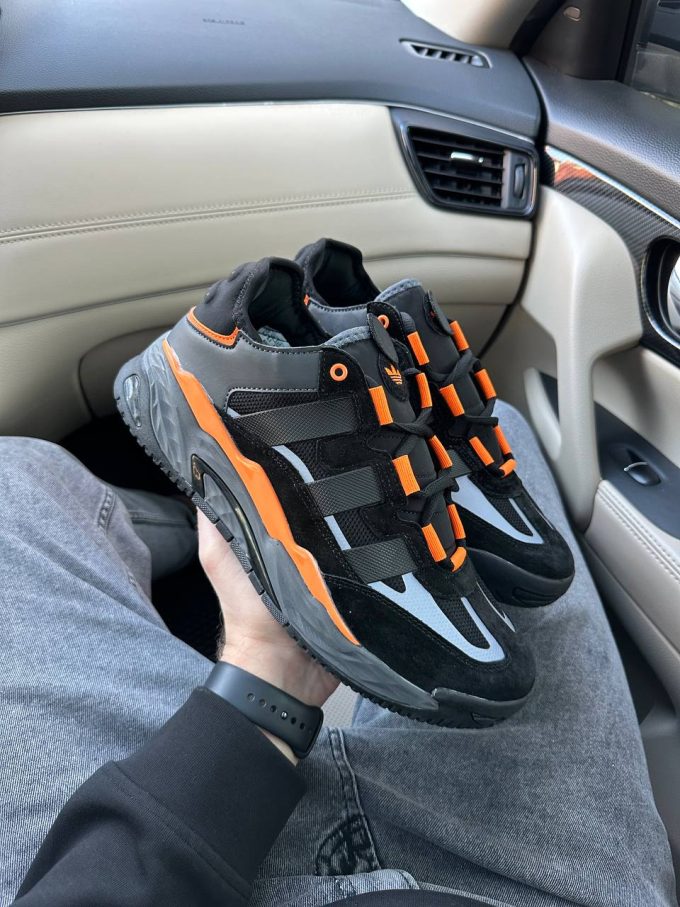 Adidas Niteball Black Orange - Зображення 3