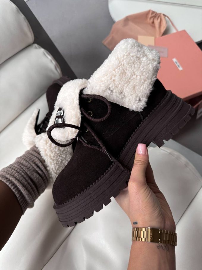 Miu Miu Boots Chocolate - Зображення 14