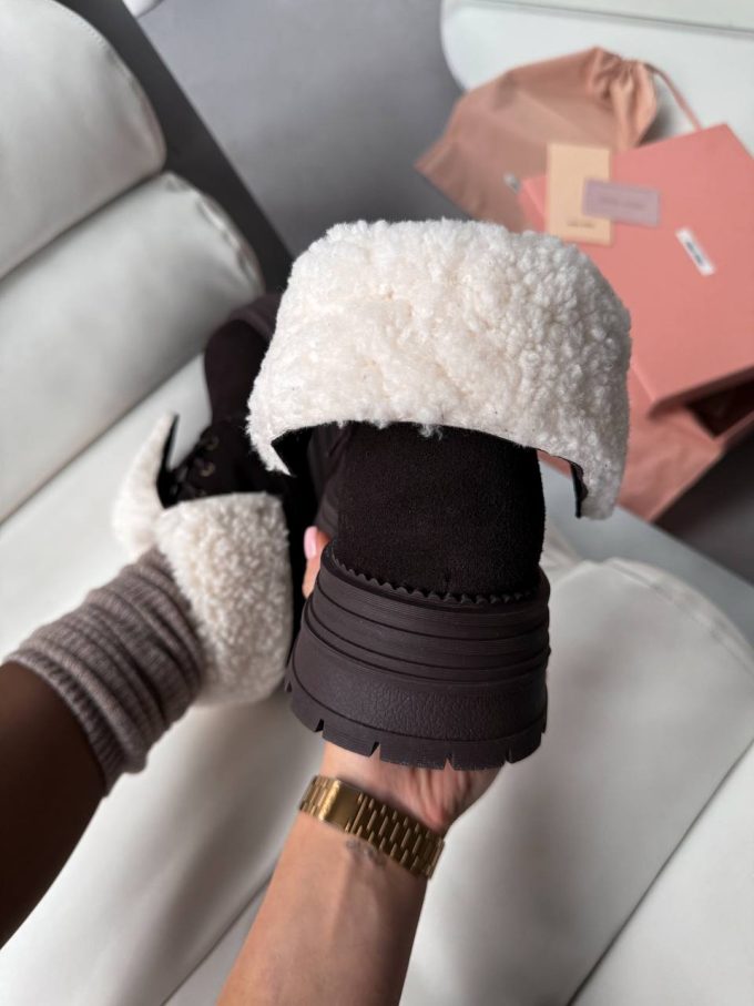 Miu Miu Boots Chocolate - Зображення 12