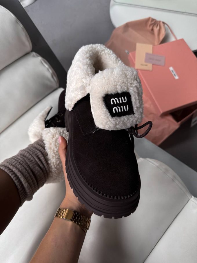 Miu Miu Boots Chocolate - Зображення 9