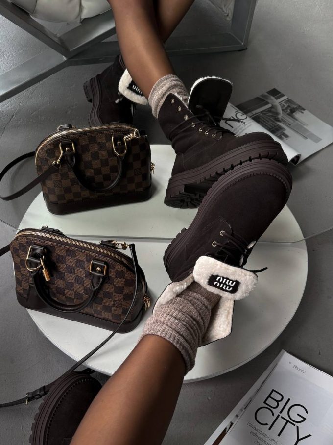 Miu Miu Boots Chocolate - Зображення 3