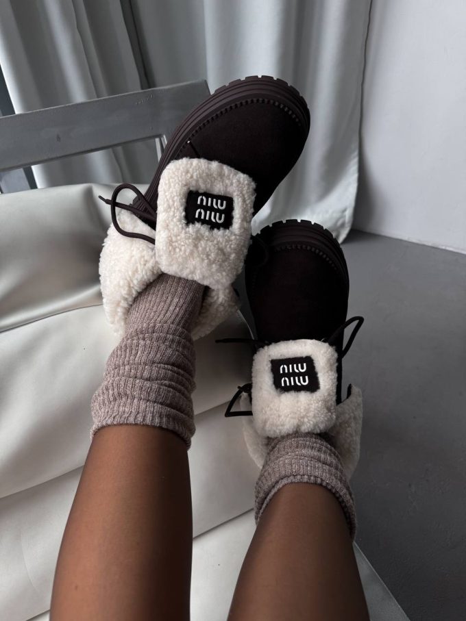 Miu Miu Boots Chocolate