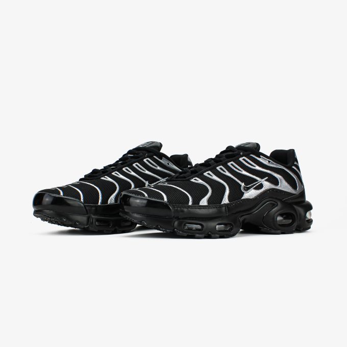 Nike Air Max Plus Black/Metallic Silver - Зображення 3