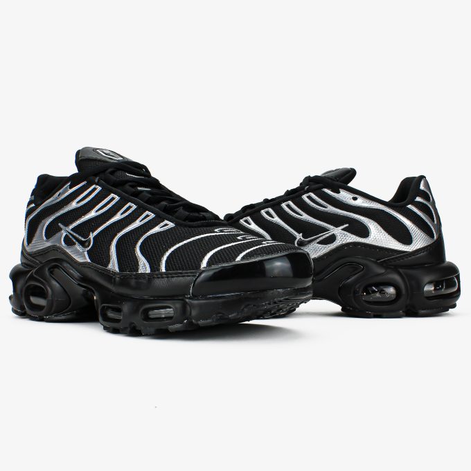 Nike Air Max Plus Black/Metallic Silver - Зображення 4
