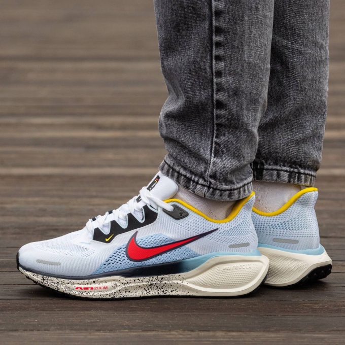 Nike Air Zoom Pegasus 41  White Blue Yellow