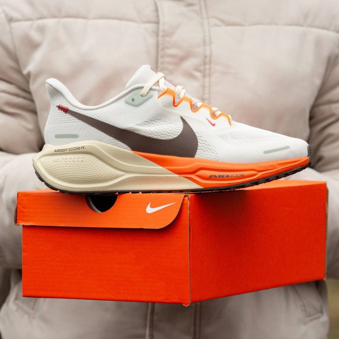 Nike Air Zoom Pegasus 41  White Orange - Зображення 5