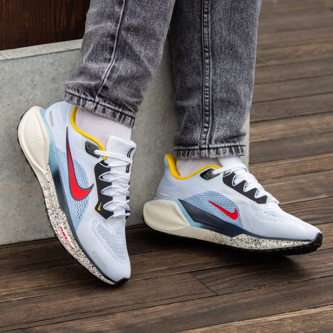 Nike Air Zoom Pegasus 41  White Blue Yellow - Зображення 2