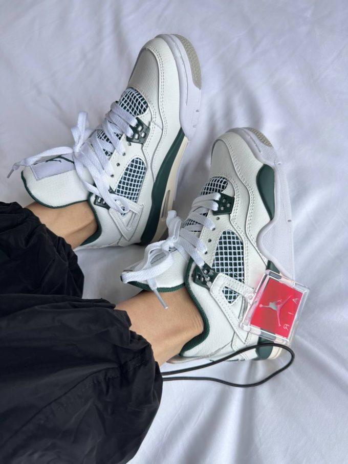 Nike Air Jordan 4 Retro Oxidized Green Premium - Зображення 4