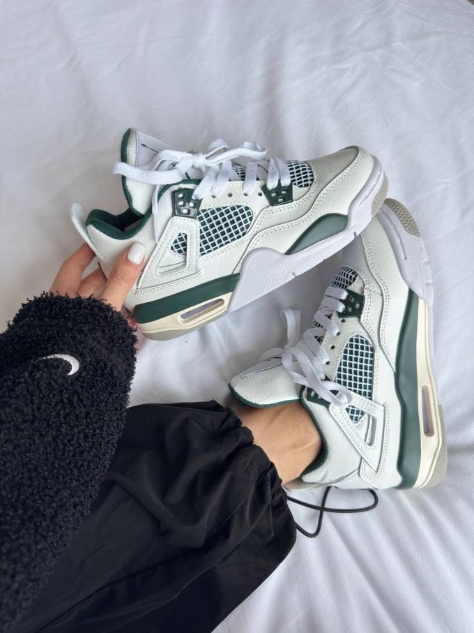 Nike Air Jordan 4 Retro Oxidized Green Premium - Зображення 5