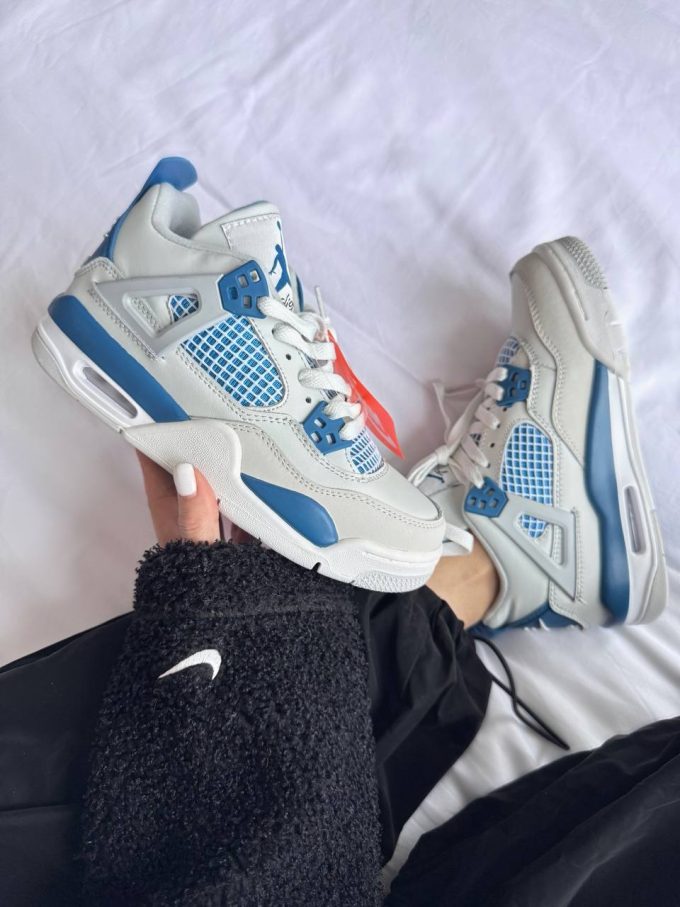 Nike Air Jordan 4 Retro Industrial Blue Premium - Зображення 8